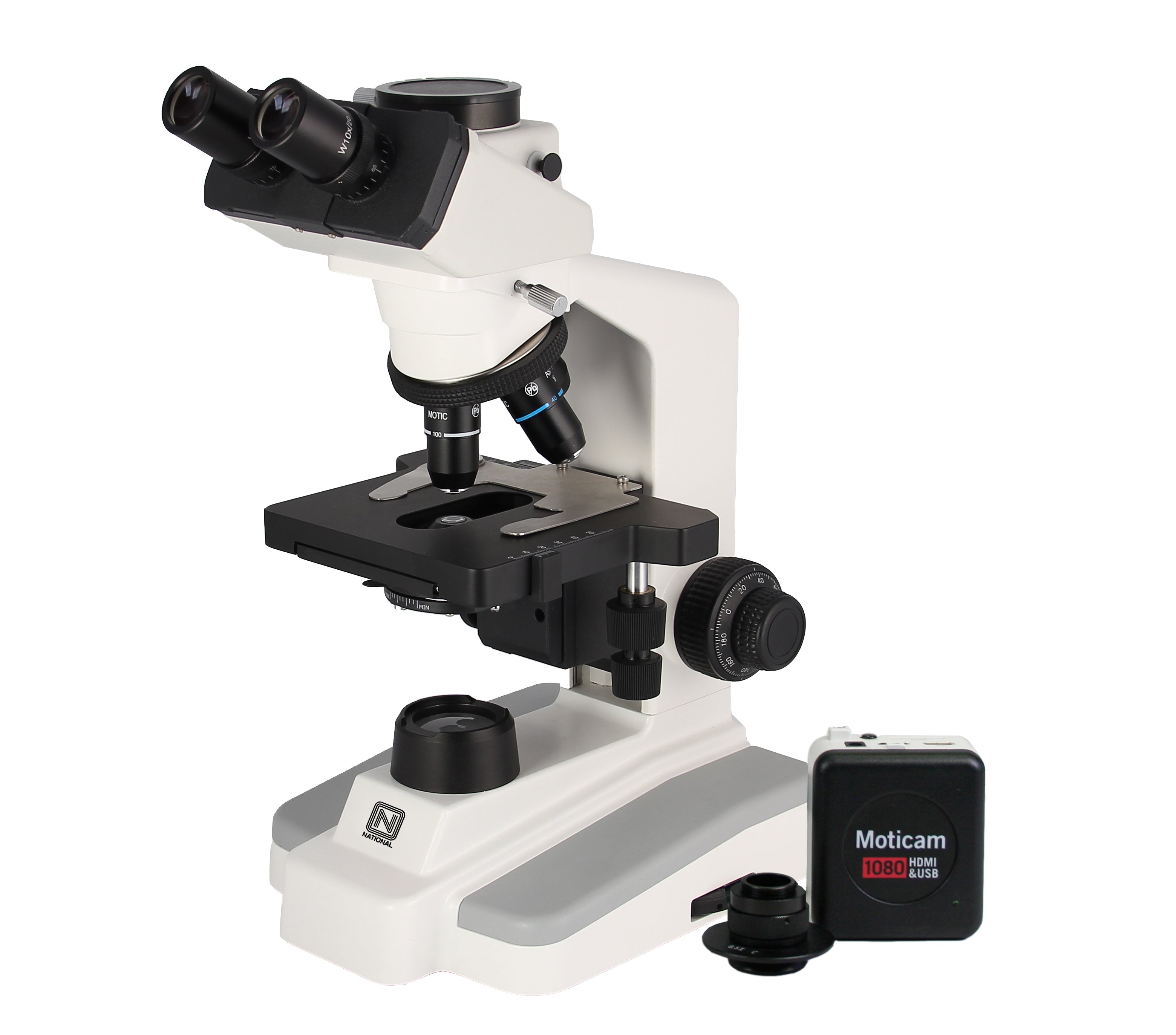 Trinocular Microscope &amp; HD Camera Bundle - DC20-169-SP