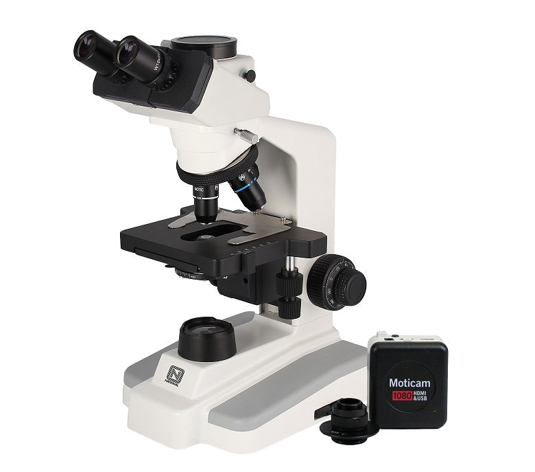 Trinocular Microscope &amp; HDMI Camera Bundle - DC20-169-P