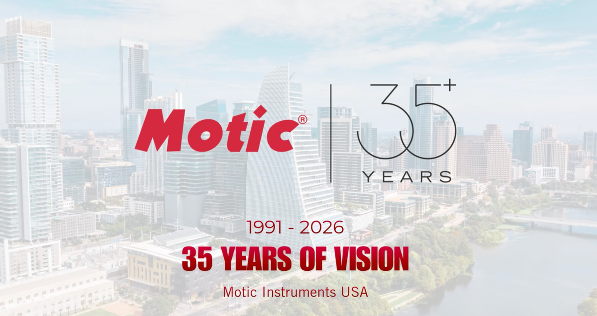 From Microscopes to Intelligent Imaging: Motic Celebrates 35 Years of Innovation