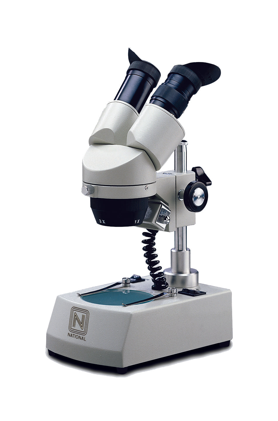 Dual Mag. Stereo Microscope (1X&amp;3X) - 446TBL-10